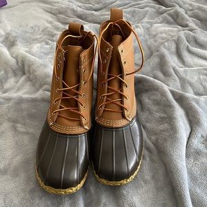 L.L Bean Mens size 12 Bean Boots
